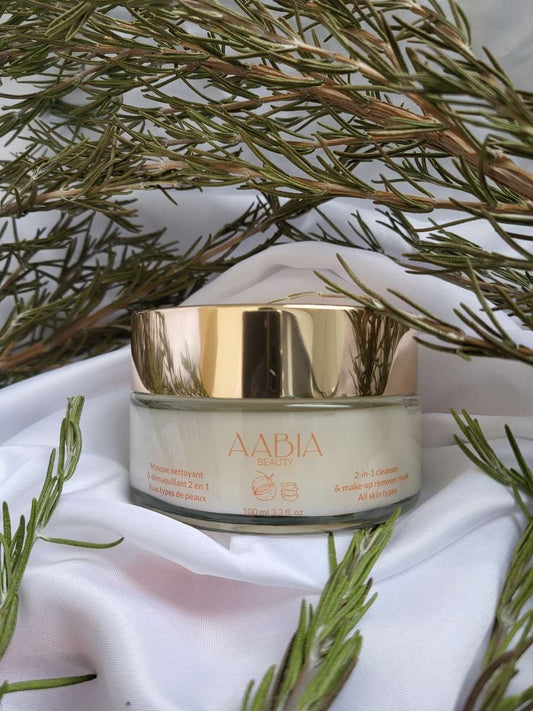 Masque 2 en 1 Nettoyant et Démaquillant :